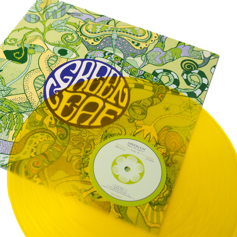 Greenleaf - Nest Of Vipers Vinyl LP  |  Sun Yellow Transparent