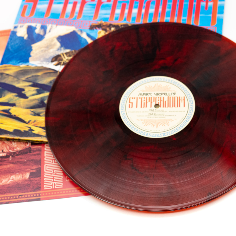 Marc Urselli's SteppenDoom - SteppenDoom Vinyl Gatefold LP  |  Red/Black Marble