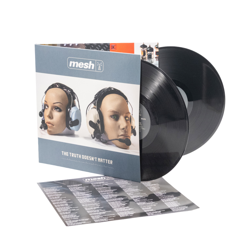 Mesh - The Truth Doesn't Matter Vinyl 2-LP Gatefold  |  Black  |  mind434 LP