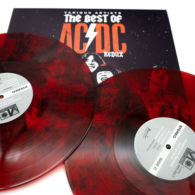 Various Artists - Best of AC/DC (Redux) Vinyl 2-LP Gatefold  |  Marbled Red