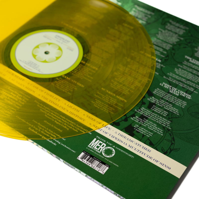 Greenleaf - Nest Of Vipers Vinyl LP  |  Sun Yellow Transparent