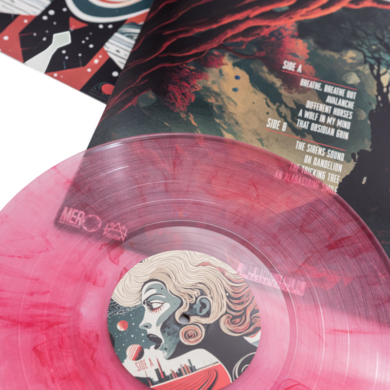 Greenleaf - The Head & The Habit Vinyl Gatefold LP  |  Clear/Red Marble