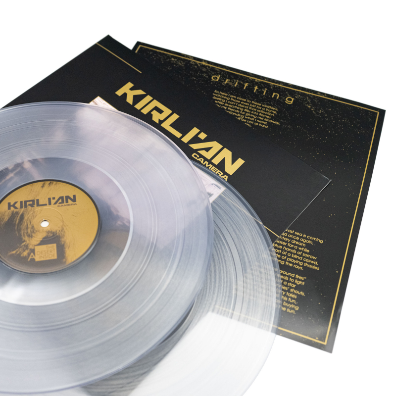 Kirlian Camera - The Desert Inside / Drifting Vinyl 2-LP Gatefold  |  Clear