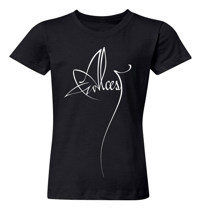 Alcest - Logo Girlie Shirt  |  S  |  Black