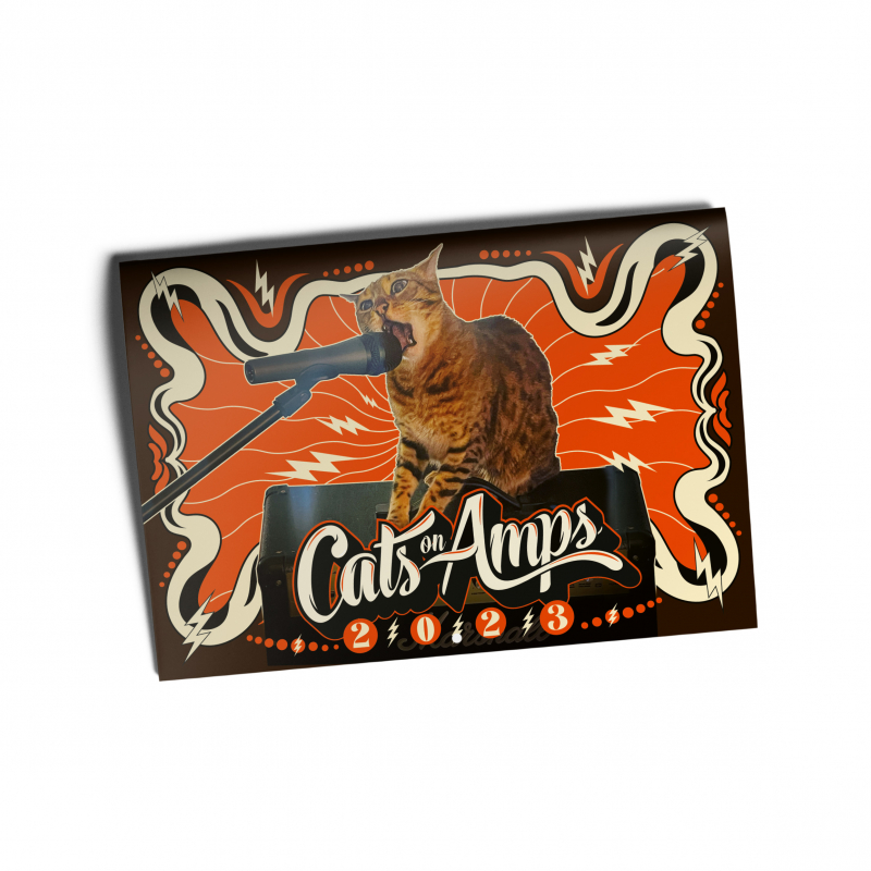 Cats On Amps - Calendar 2023 Calendar