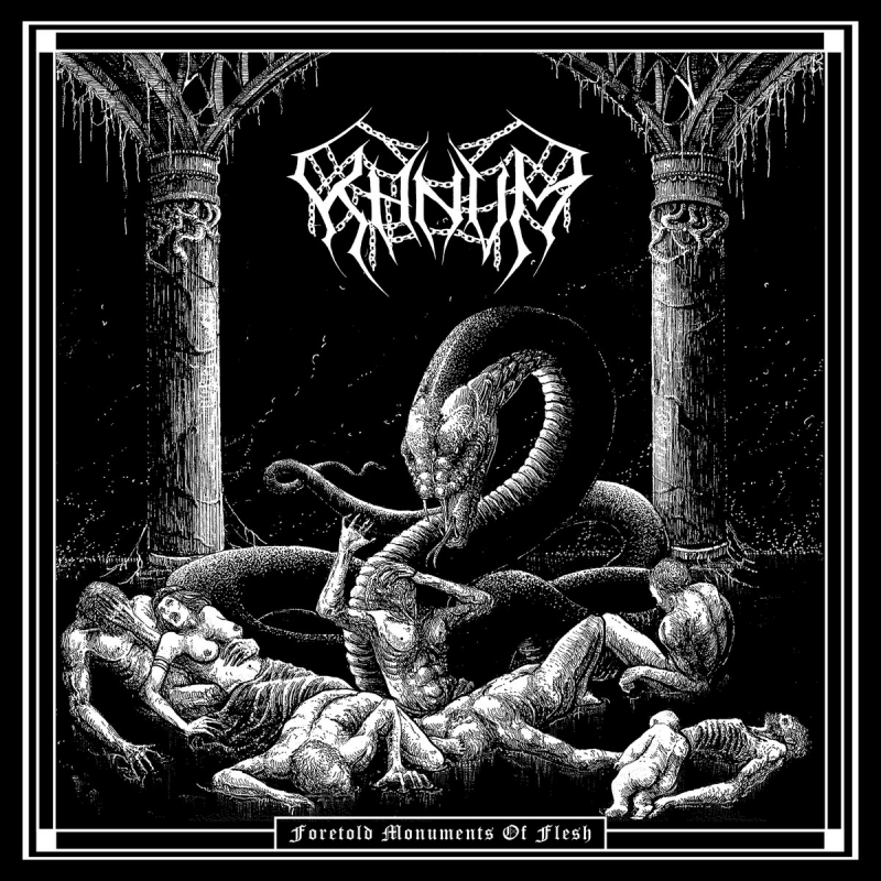 KHNVM - Foretold Monuments Of Flesh Vinyl LP  |  Black