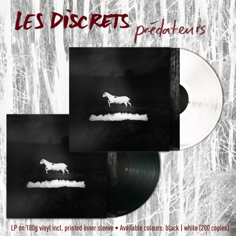 Les Discrets - Prédateurs Vinyl LP  |  black