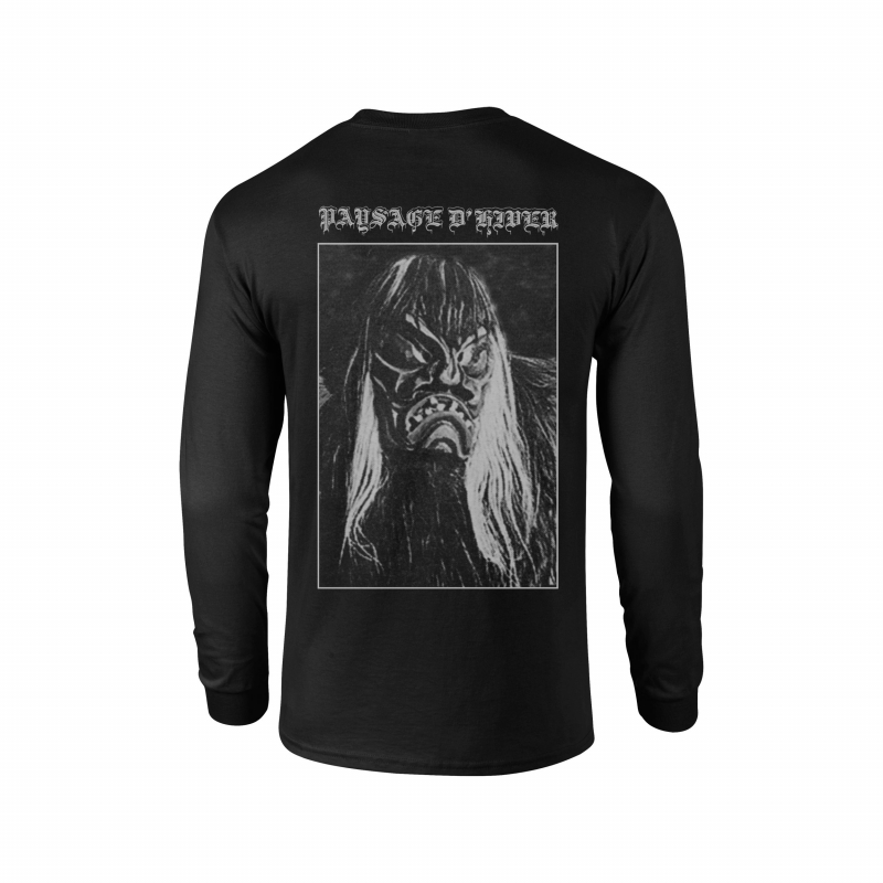 Paysage D'Hiver - Geister Longsleeve  |  L  |  Black