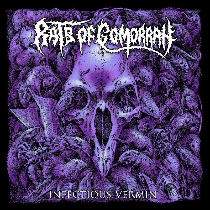 Rats Of Gomorrah - Infectious Vermin Vinyl LP  |  Purple/Gold Marble