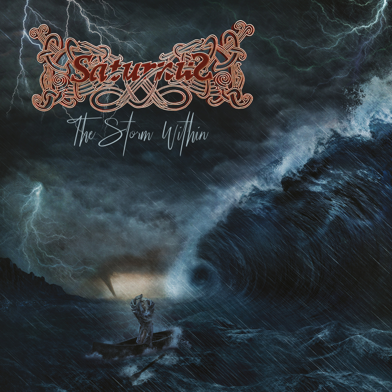 Saturnus - The Storm Within Vinyl 2-LP Gatefold  |  White/Blue Marble