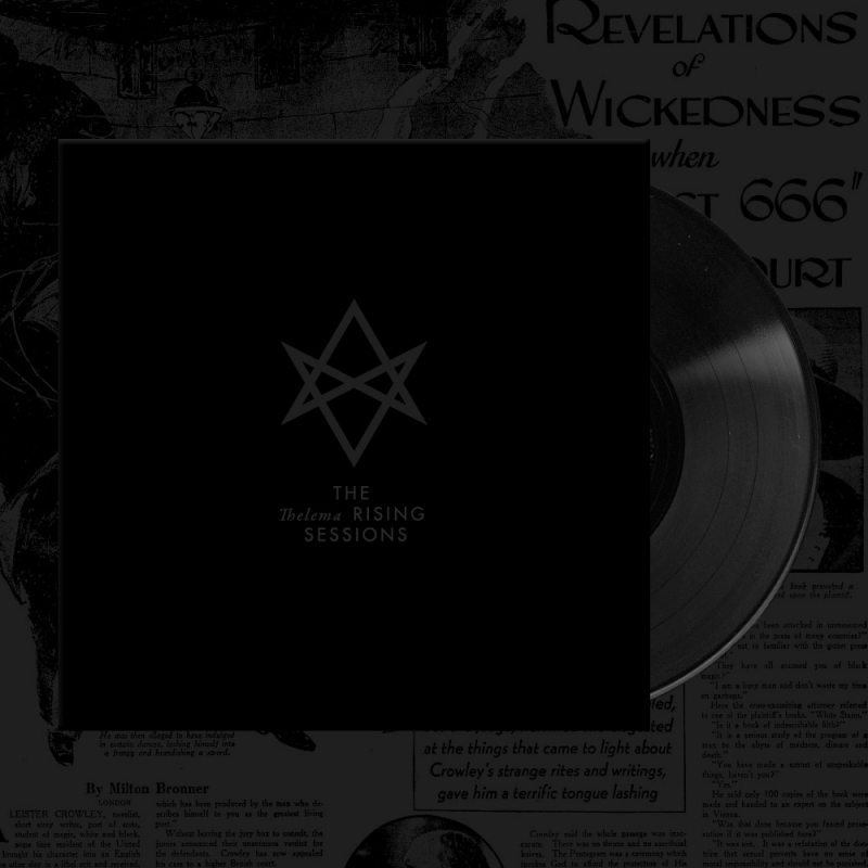 Secrets Of The Moon - Thelema Rising Vinyl LP  |  black