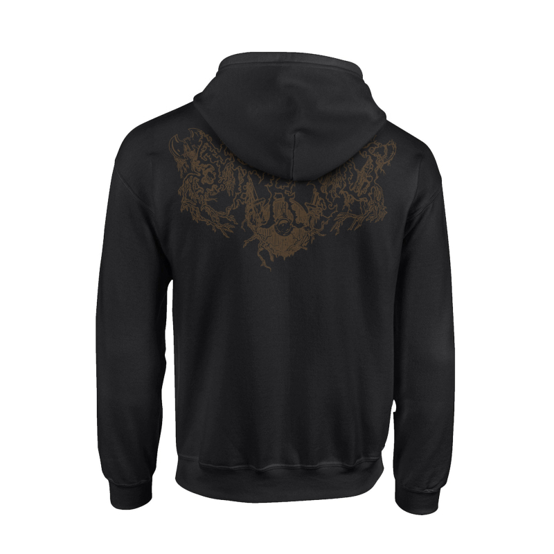 Strid - Logo Bronze Zip Hooded Sweater  |  L  |  Black