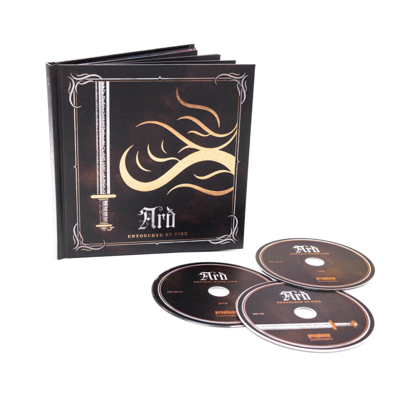 Arð - Untouched By Fire Artbook 2-CD+DVD 