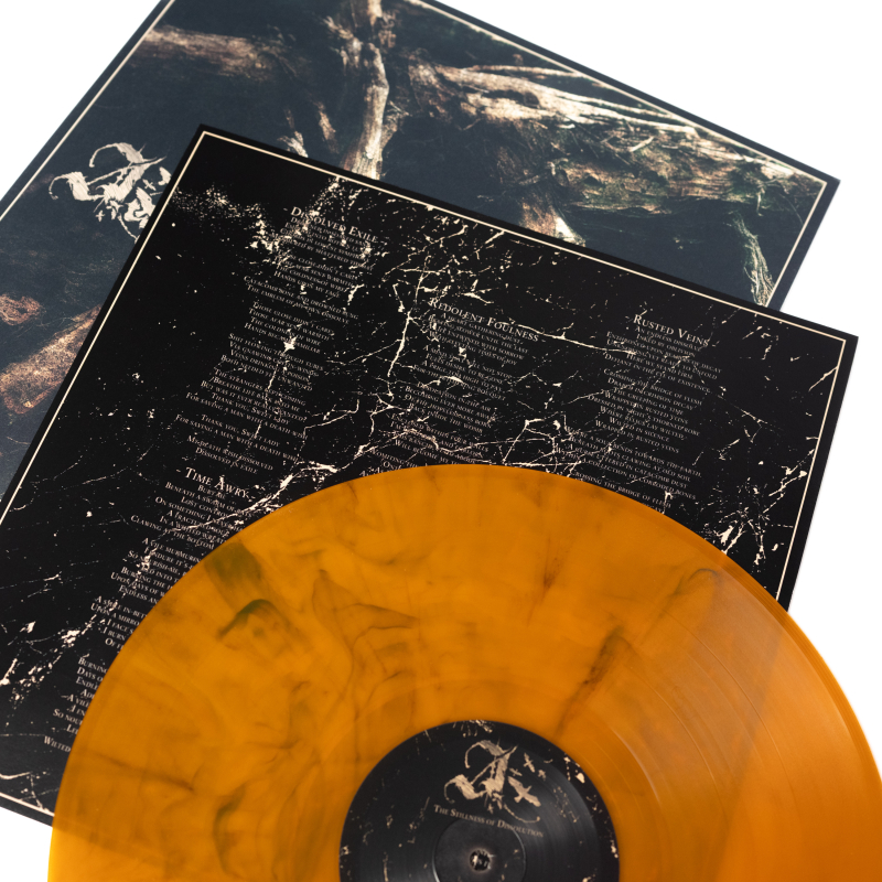 Austere - The Stillness Of Dissolution Vinyl LP  |  Orange/Black Marble