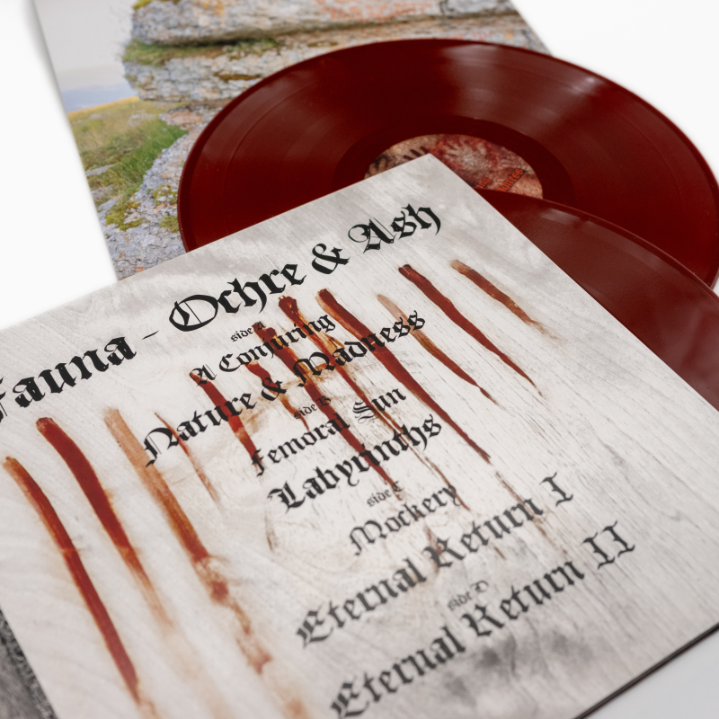 Fauna - Ochre & Ash Vinyl 2-LP Gatefold  |  Oxblood