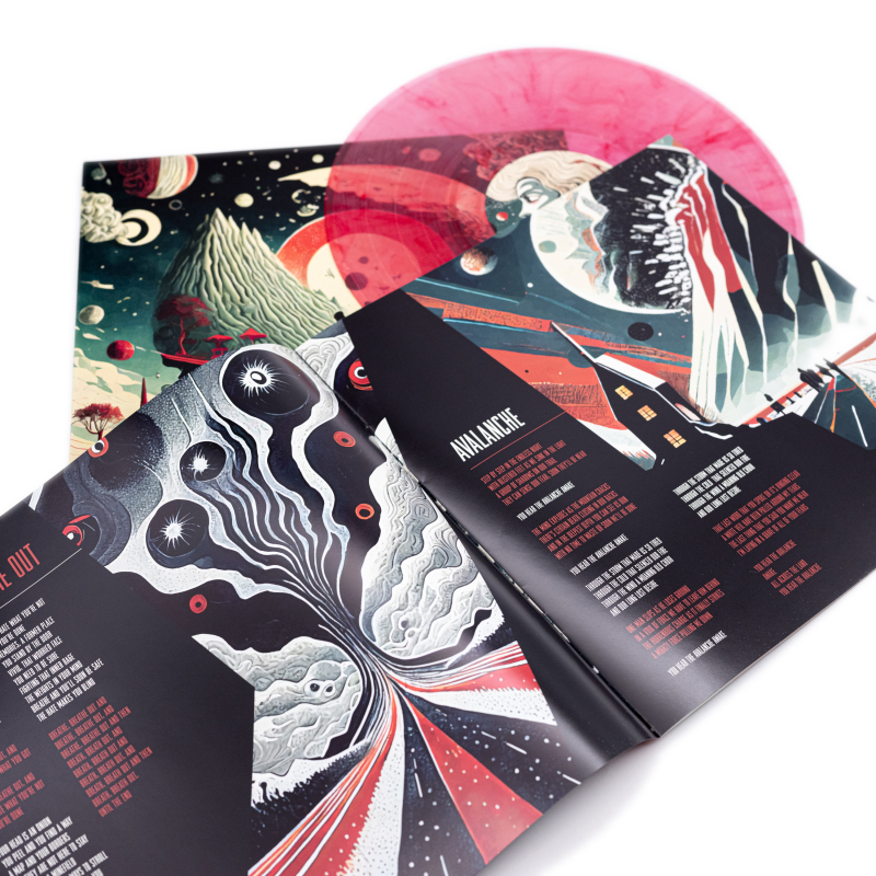 Greenleaf - The Head & The Habit Vinyl Gatefold LP  |  Clear/Red Marble