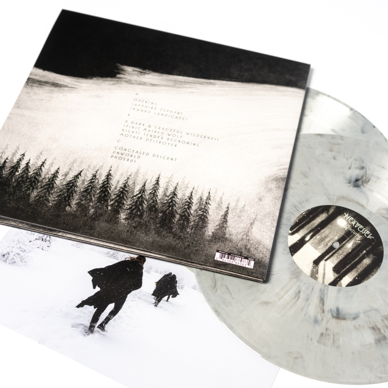 Hexvessel - Nocturne Vinyl 2-LP Gatefold  |  Grey/Black Marble