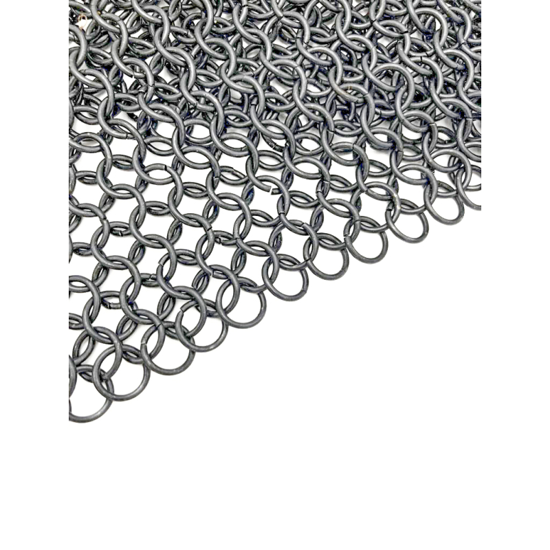 Kyrck Armour - Medieval Chain Mail Coif (butted steel) 