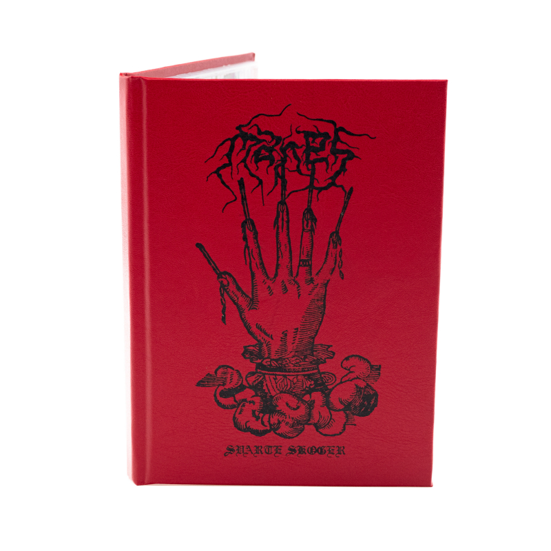 Manes - Svarte Skoger CD Leatherbook  |  Red
