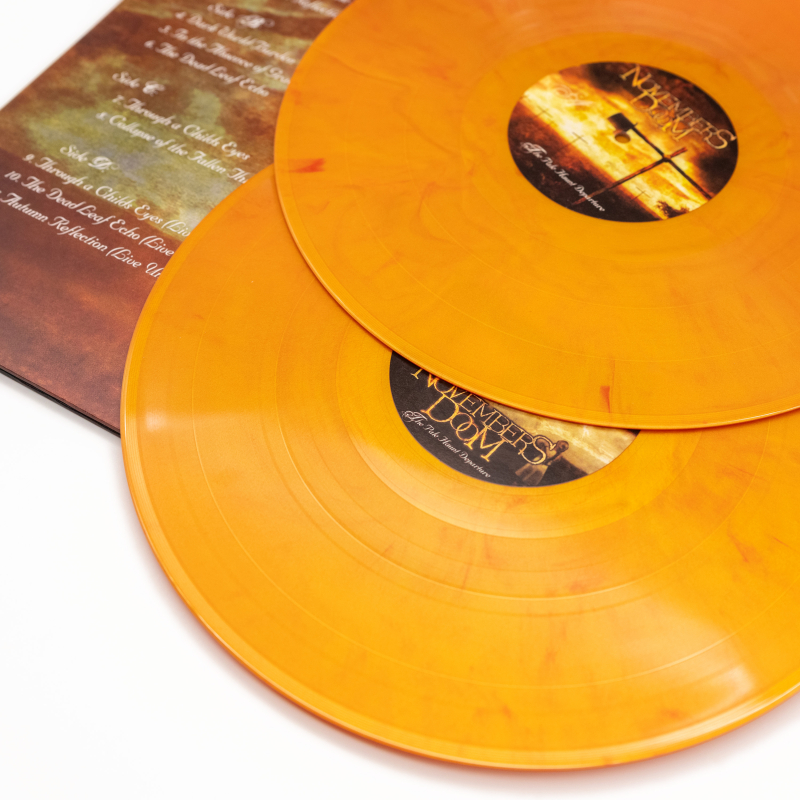 Novembers Doom - The Pale Haunt Departure Vinyl 2-LP Gatefold  |  Gold/Oxblood Marble