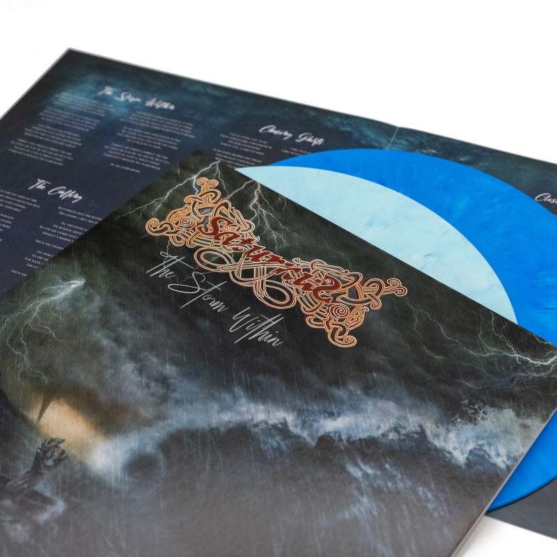 Saturnus - The Storm Within Vinyl 2-LP Gatefold  |  White/Blue Marble