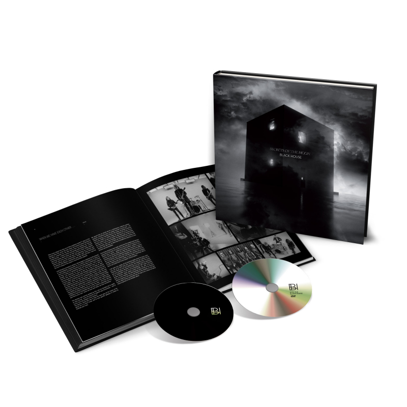 Secrets Of The Moon - Black House Artbook CD+DVD 