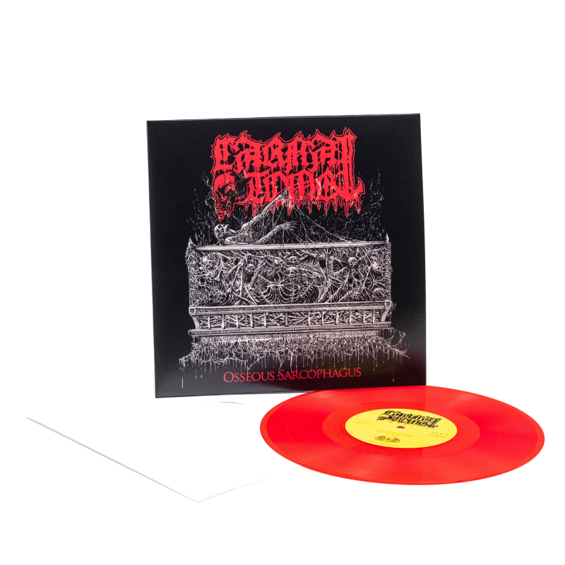 Carnal Tomb - Osseous Sarcophagus Vinyl 10"  |  Red