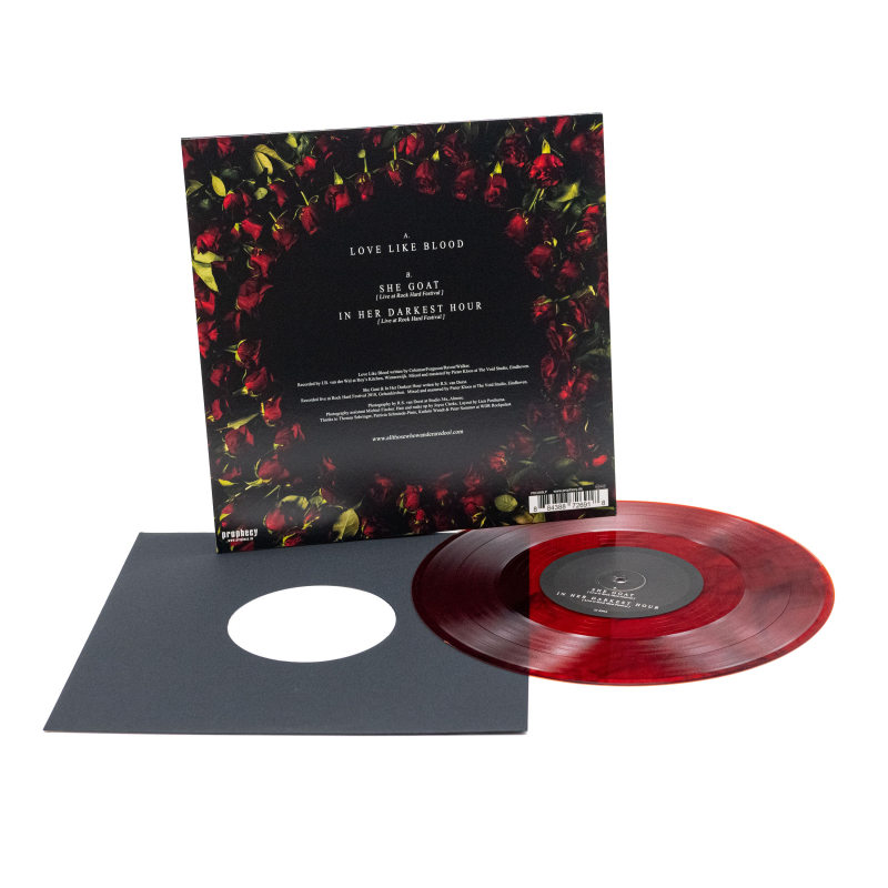 Dool - Love Like Blood Vinyl 10"  |  Transparent red & black