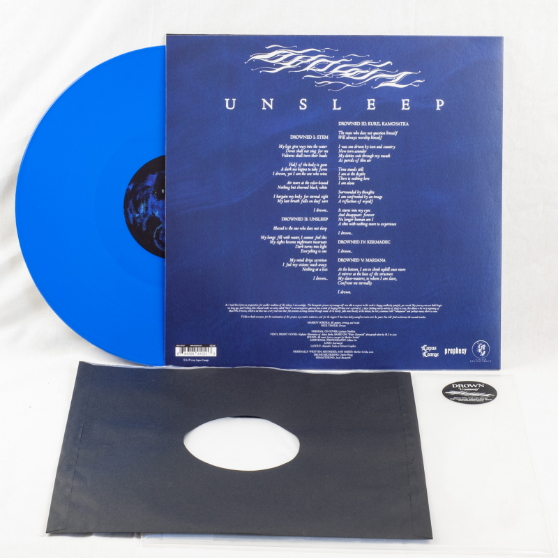 Drown - Unsleep Vinyl LP  |  Blue