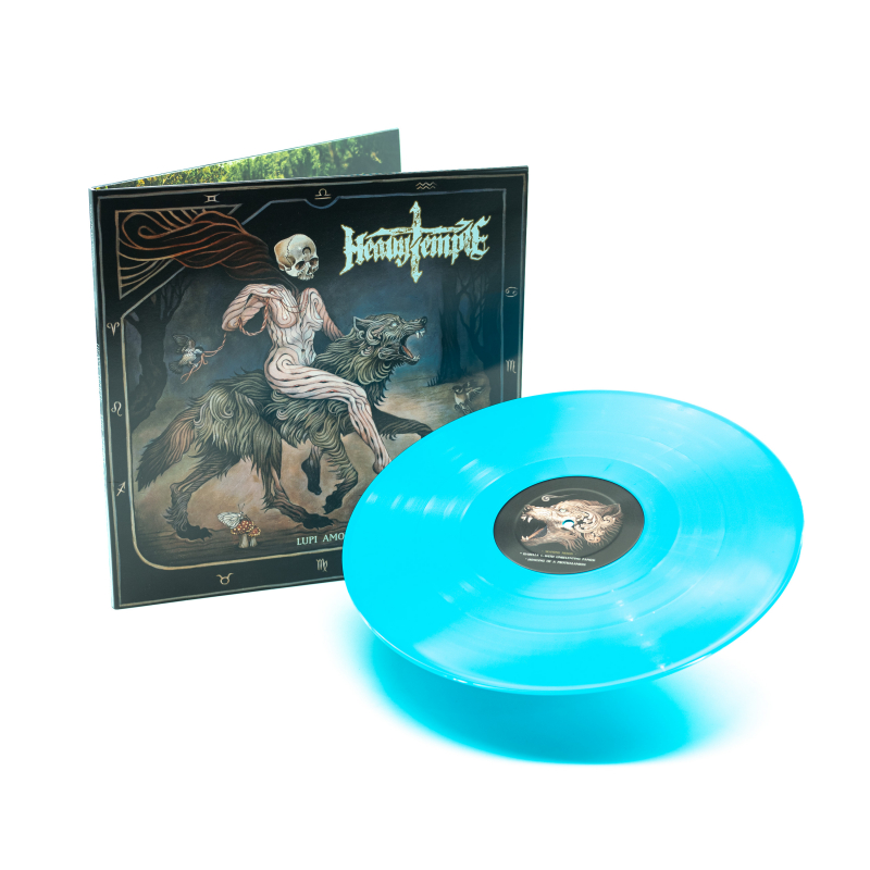 Heavy Temple - Lupi Amoris Vinyl Gatefold LP  |  Solid Turquoise