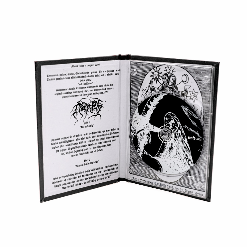 Manes - Svarte Skoger CD Leatherbook  |  Black