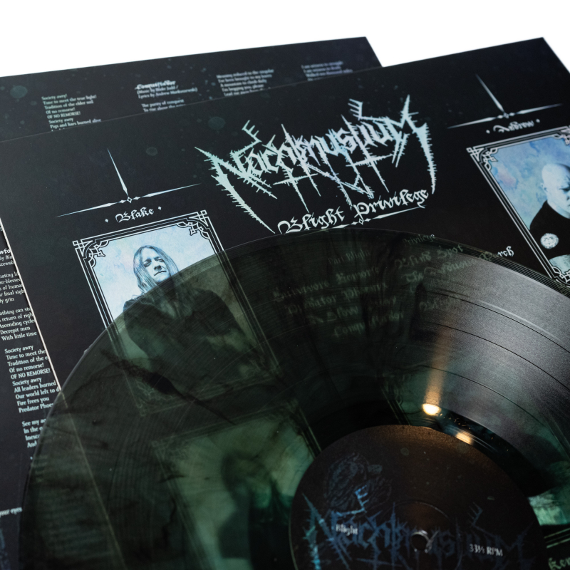 Nachtmystium - Blight Privilege Vinyl Gatefold LP  |  Transparent Green/Black Marble