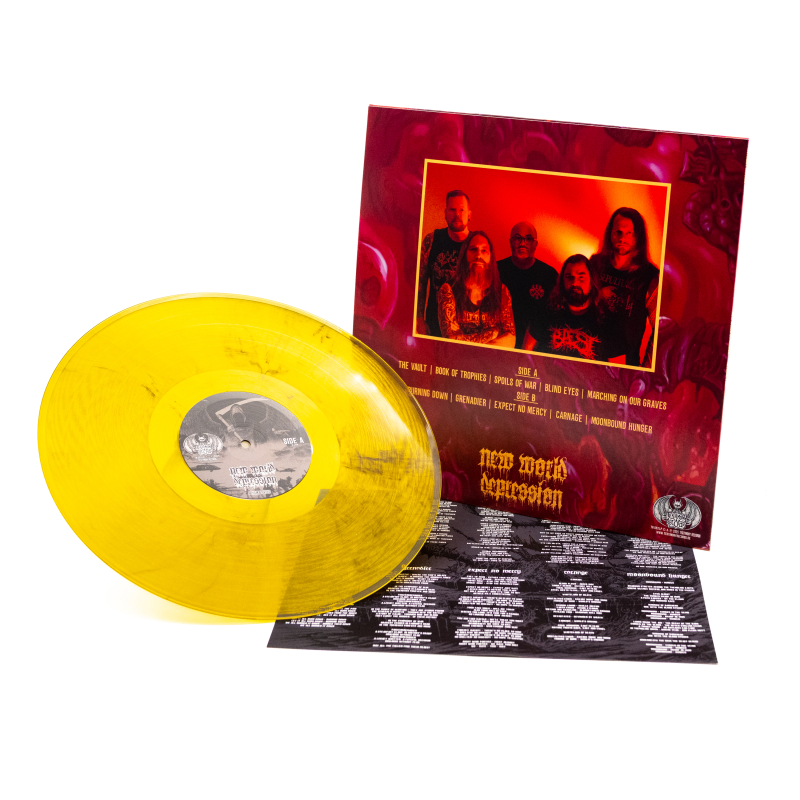 New World Depression - Abysmal Void Vinyl LP  |  Orange/Black Marble