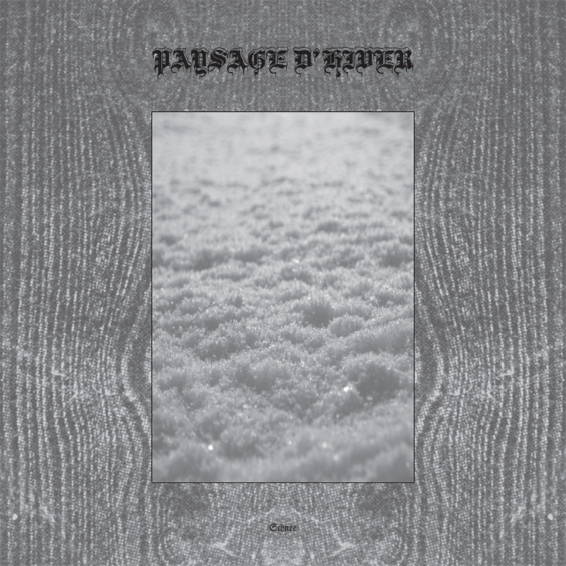 Paysage d'Hiver - Schnee Vinyl 2-LP Gatefold  |  Black