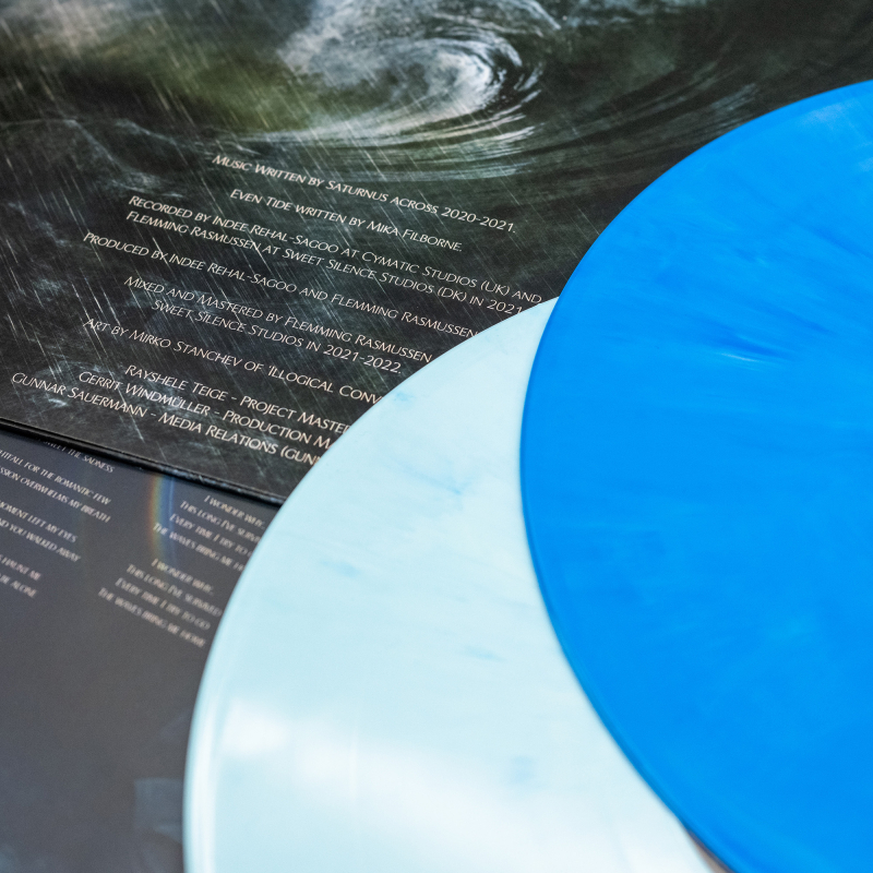 Saturnus - The Storm Within Vinyl 2-LP Gatefold  |  White/Blue Marble