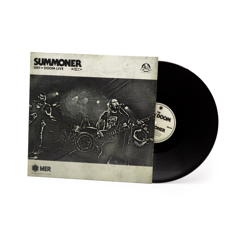 Summoner - Day Of Doom Live Vinyl LP  |  Black  |  MER080LP