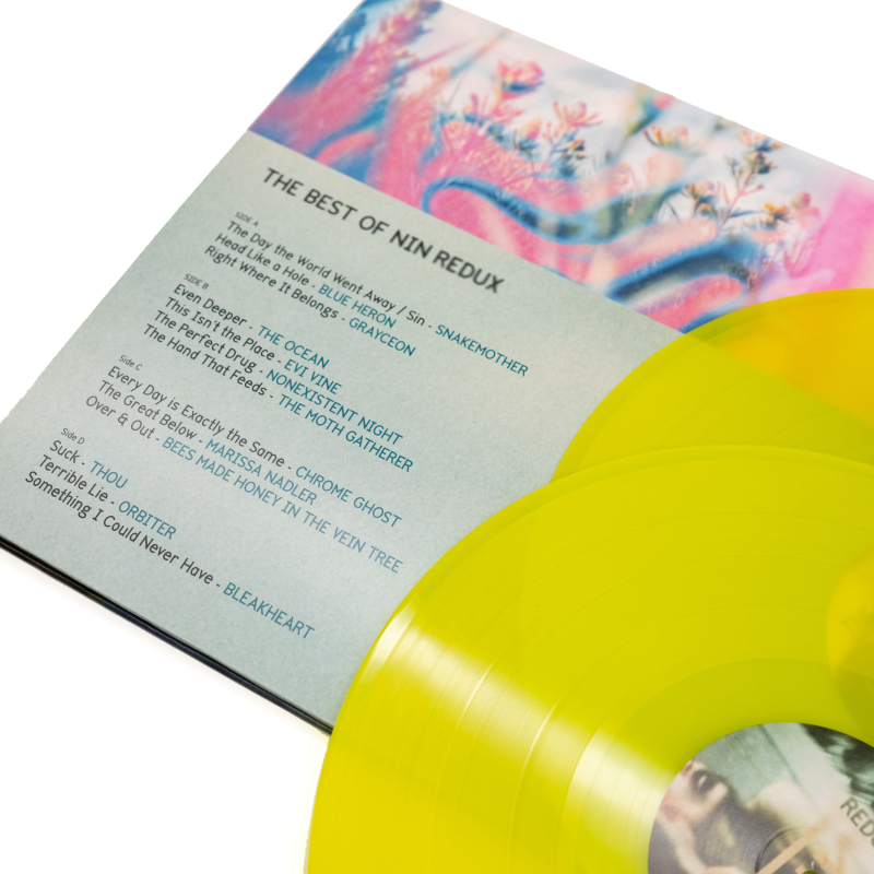 Various Artists - Best Of Nine Inch Nails (Redux) Vinyl 2-LP Gatefold  |  Yellow/Green