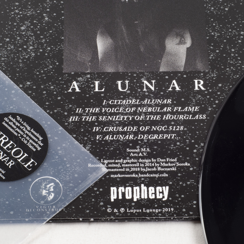 Aureole - Alunar Vinyl LP  |  Black