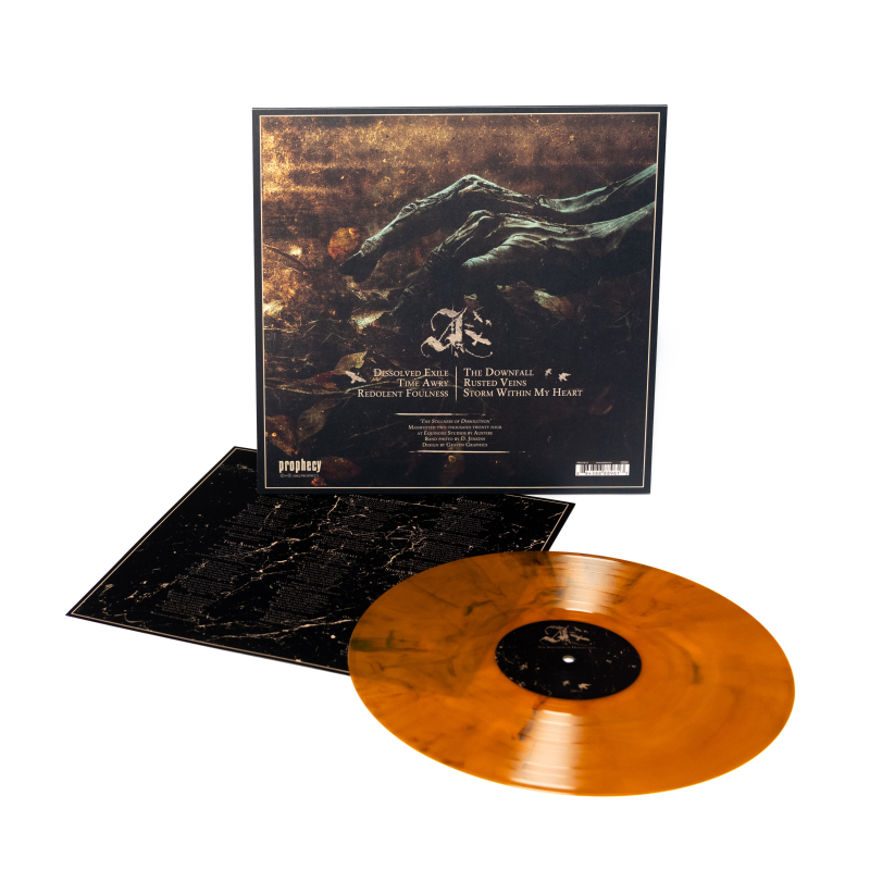 Austere - The Stillness Of Dissolution Vinyl LP  |  Orange/Black Marble