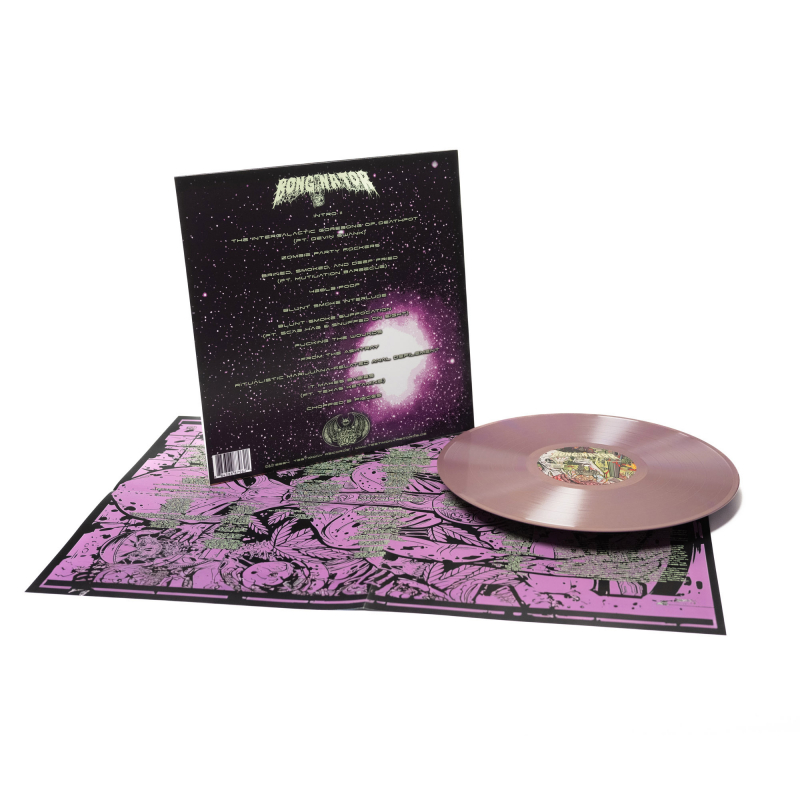 Bonginator - The Intergalactic Gorebong Of Deathpot Vinyl LP  |  solid gold / solid purple marble