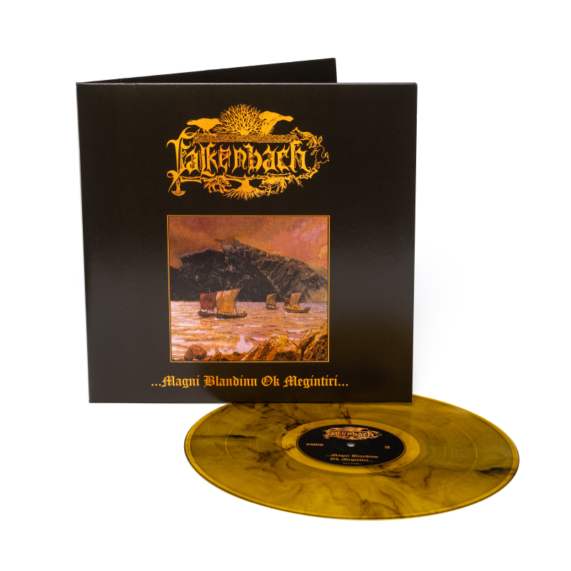 Falkenbach - ...magni blandinn ok megintíri... Vinyl Gatefold LP  |  Yellow/Black Marble