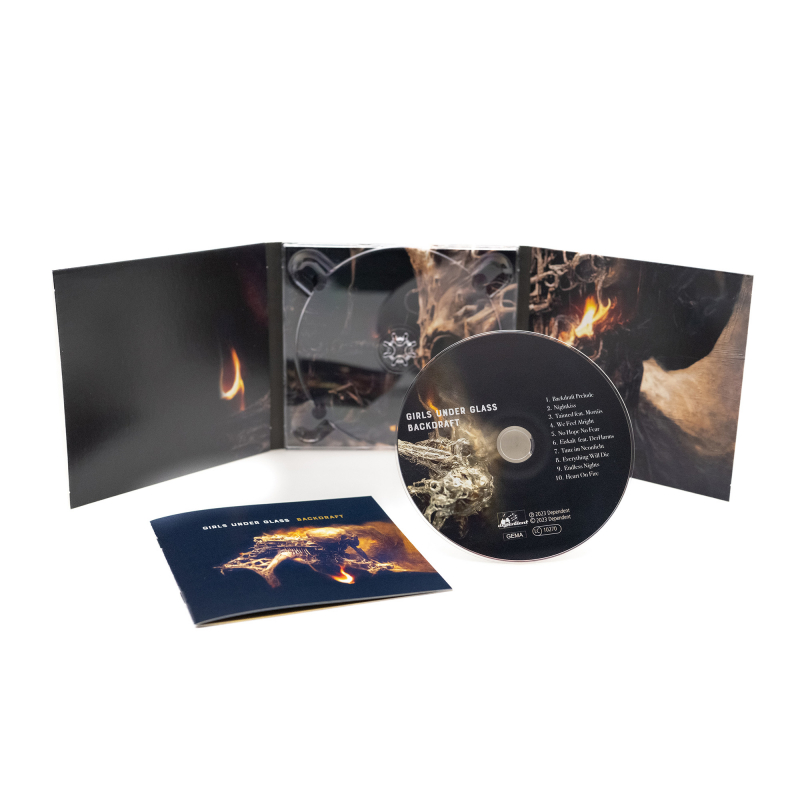 Girls Under Glass - Backdraft CD Digipak 