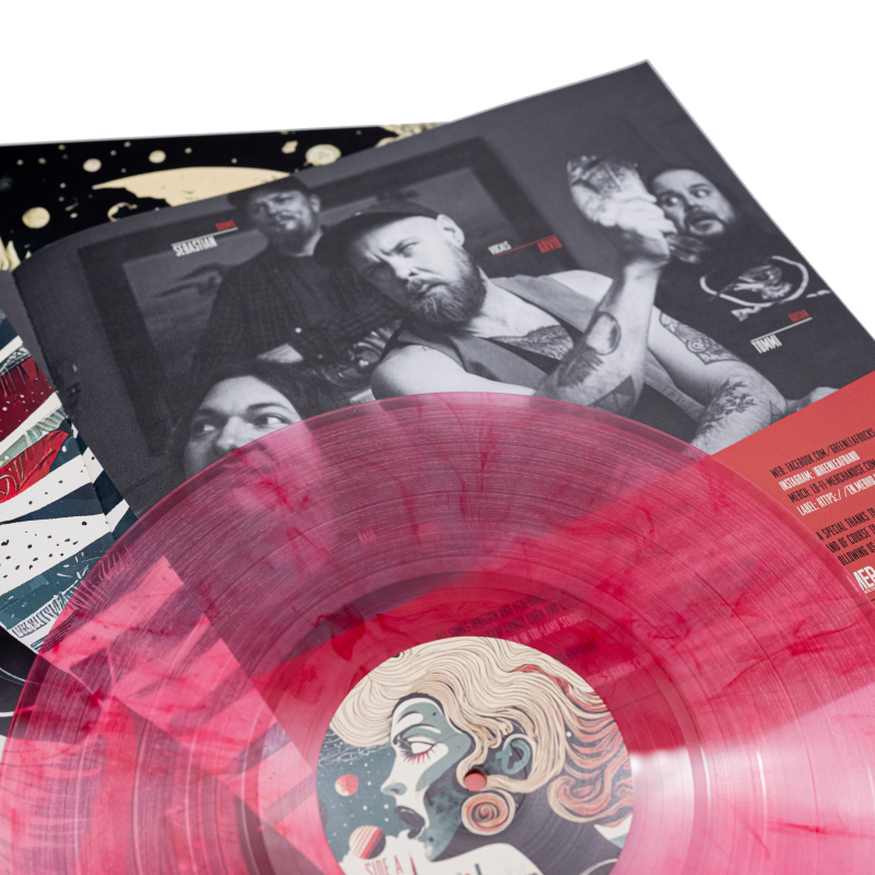 Greenleaf - The Head & The Habit Vinyl Gatefold LP  |  Clear/Red Marble