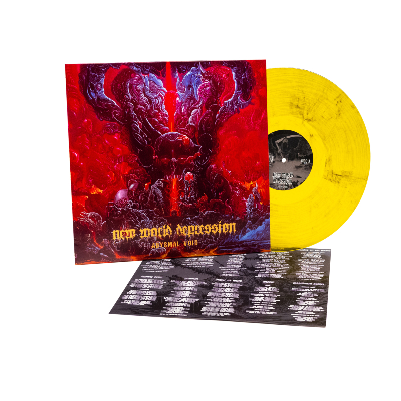 New World Depression - Abysmal Void Vinyl LP  |  Orange/Black Marble