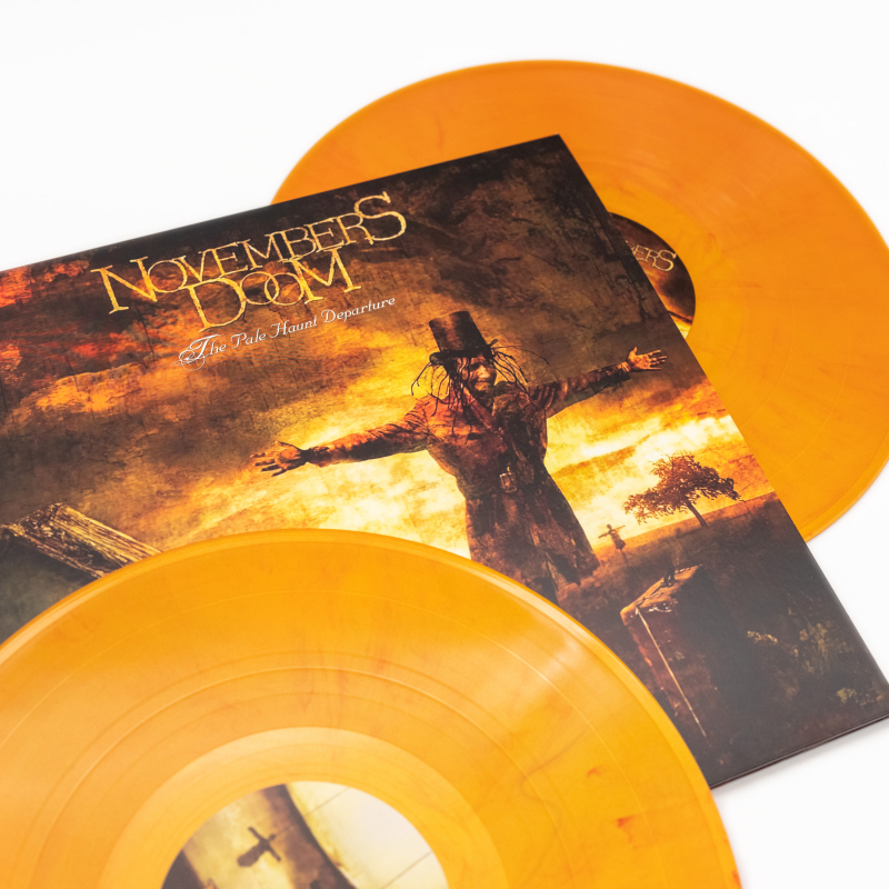 Novembers Doom - The Pale Haunt Departure Vinyl 2-LP Gatefold  |  Gold/Oxblood Marble