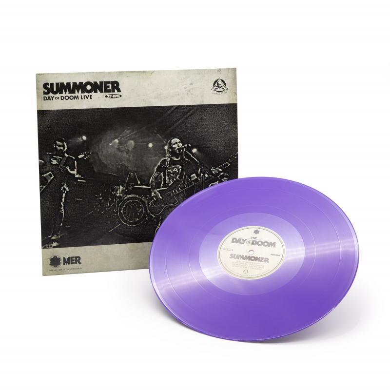 Summoner - Day Of Doom Live Vinyl LP  |  Purple  |  MER080LP/B1