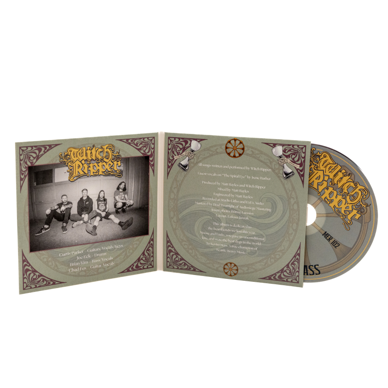 Witch Ripper - Through The Hourglass CD Digisleeve 