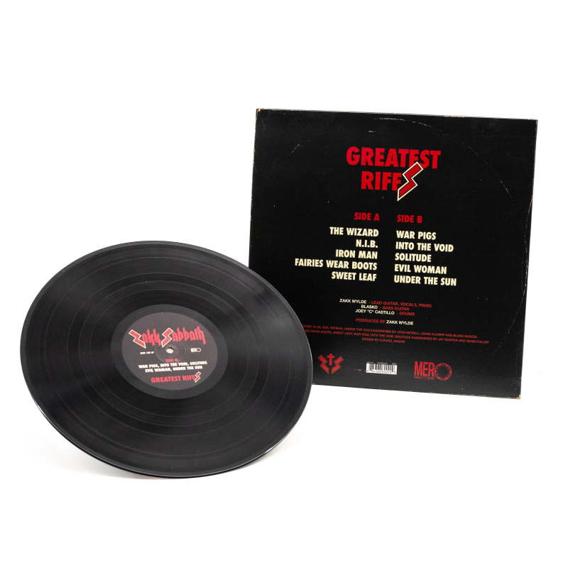 Zakk Sabbath - Greatest Riffs Vinyl LP  |  Black