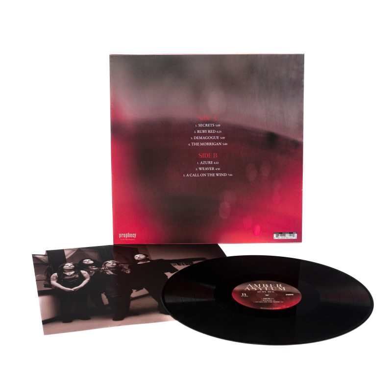 Amber Asylum - Ruby Red Vinyl LP  |  Black