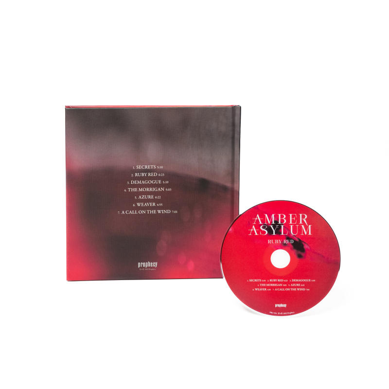 Amber Asylum - Ruby Red Book CD 